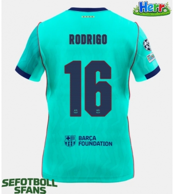 Barcelona Rodri Hernandez #16 Tredje Tröja 2026-27 Kortärmad